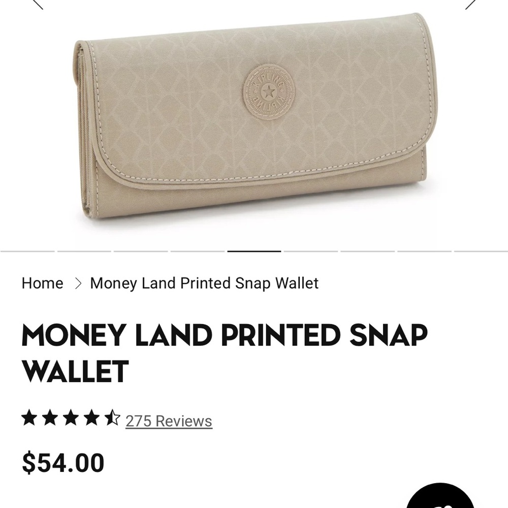 Kipling Wallet 🐒🩶 - Picture 11 of 11